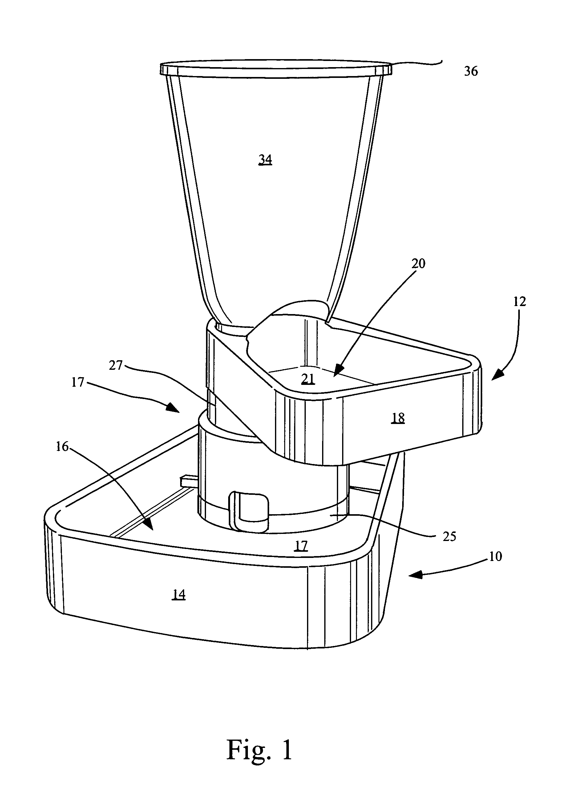 Combination water and food dispenser for pets