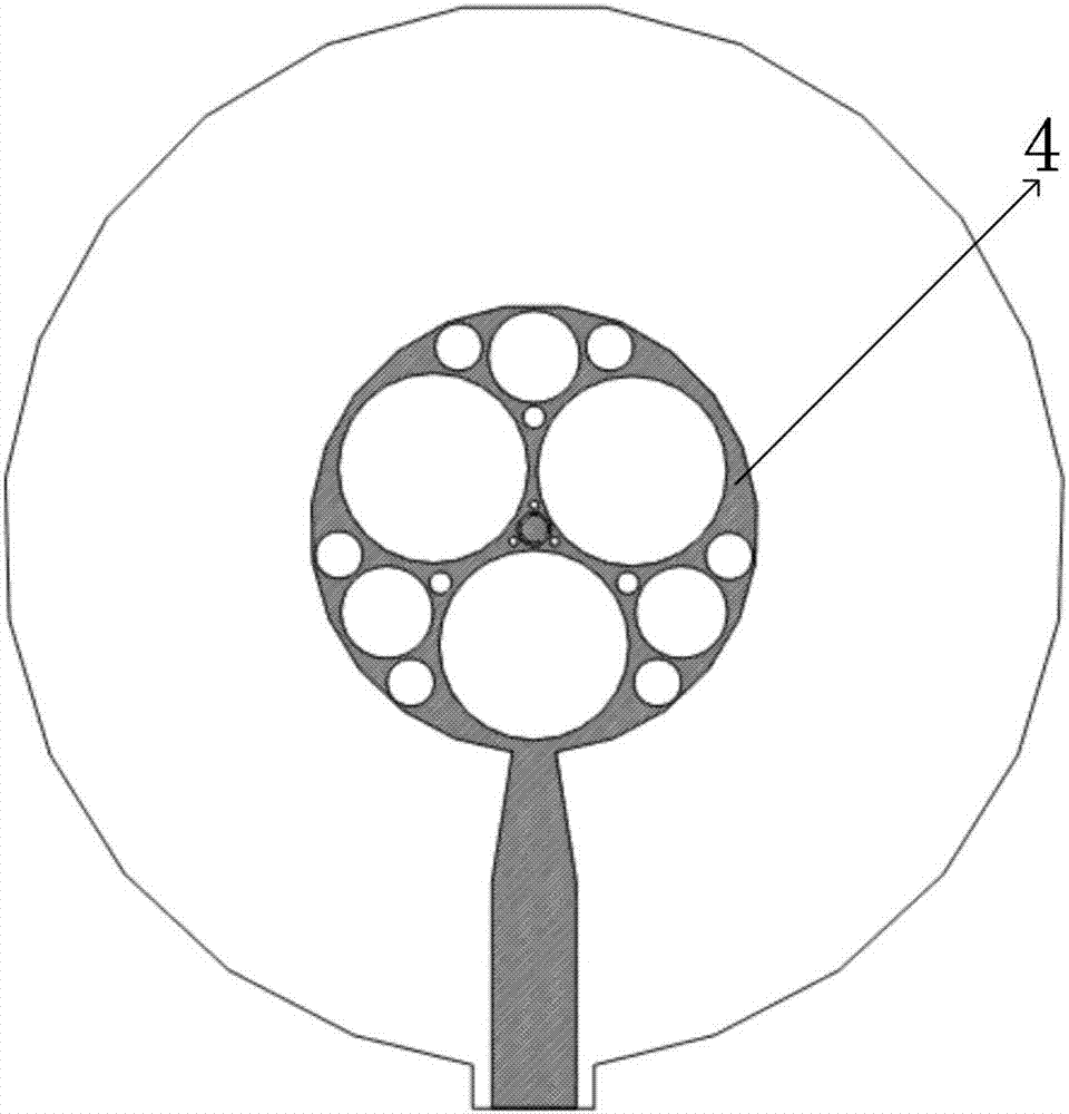 Miniature high-gain directional broadband antenna for microwave detecting system