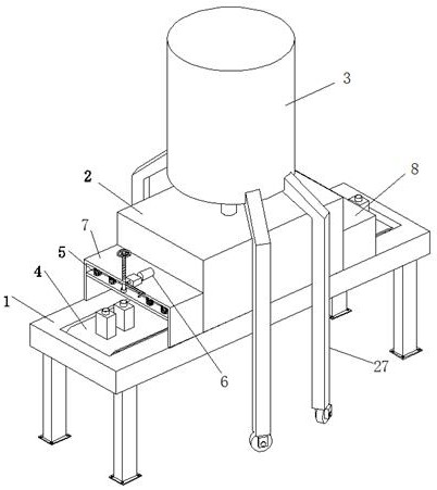 Sterilizing and filling facility for dairy products