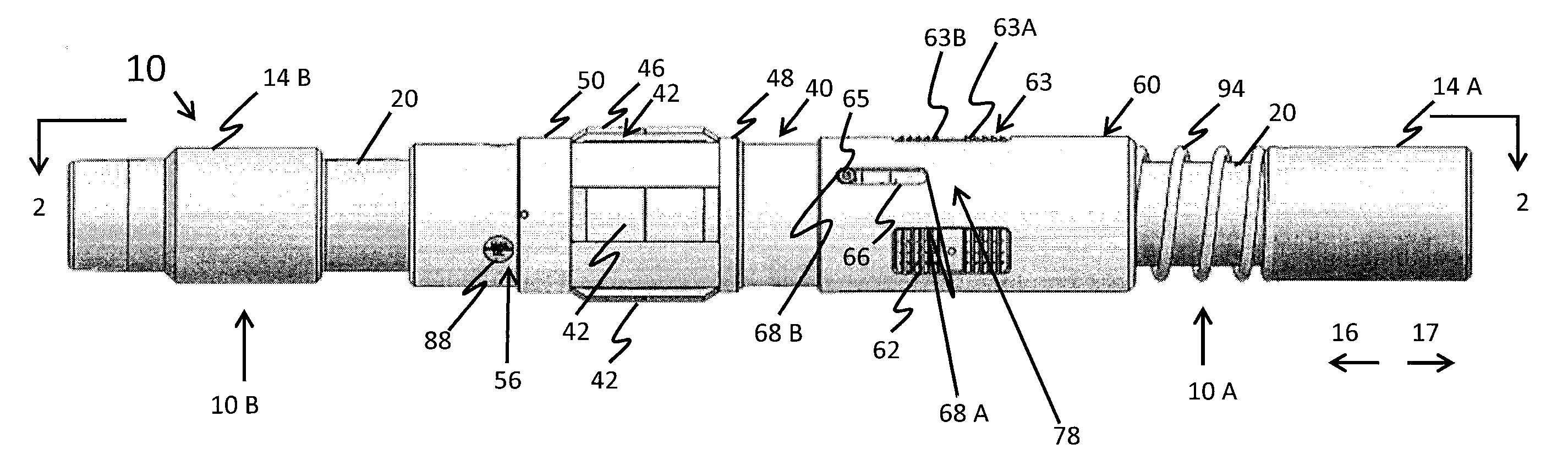 Quarter turn tubing anchor catcher