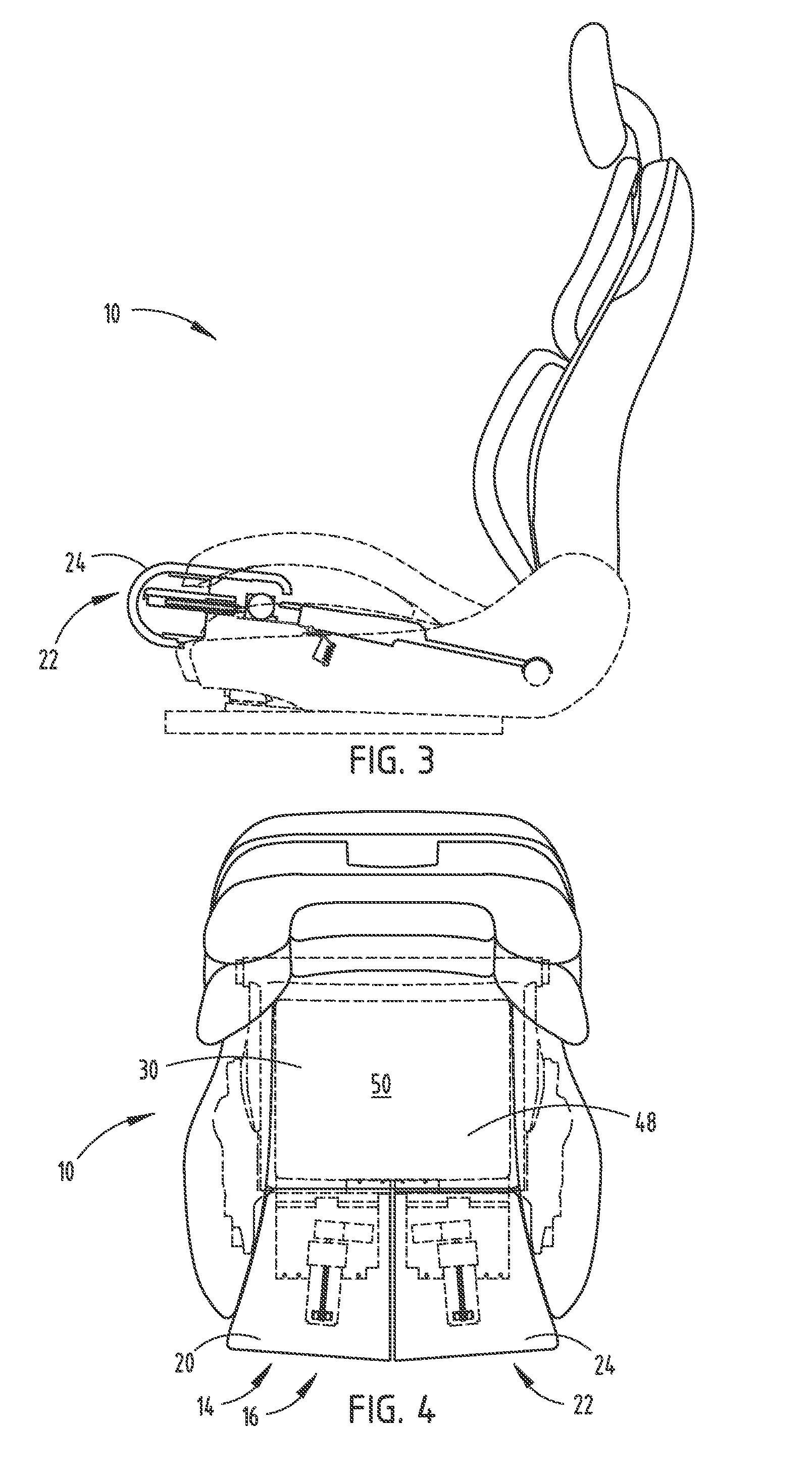 Independent cushion extension and thigh support