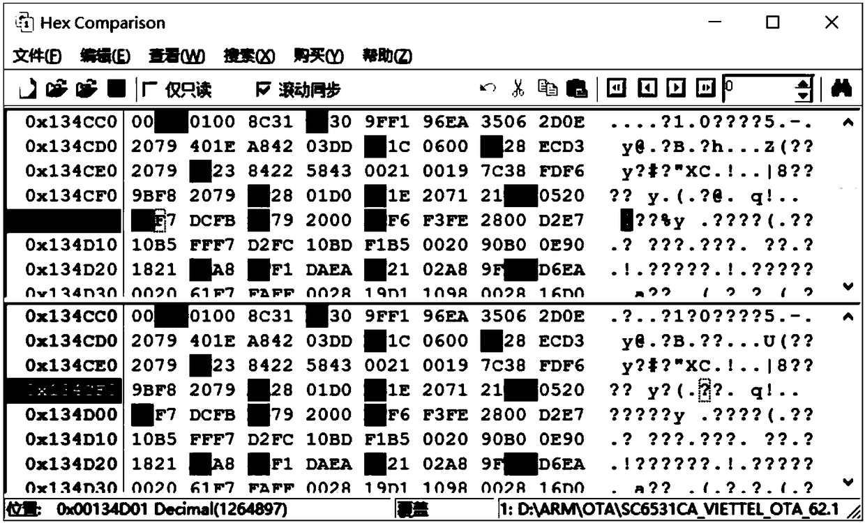 Differential file generation method and upgrade method and system based on differential file