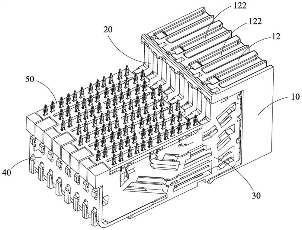 Shielding element and electric connector