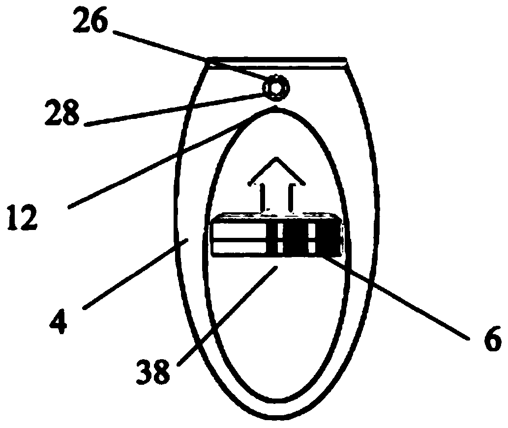 Ergonomic wristband with device support means