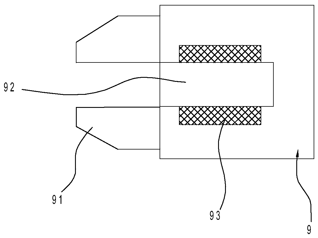 Arc striking device and arc striking method thereof