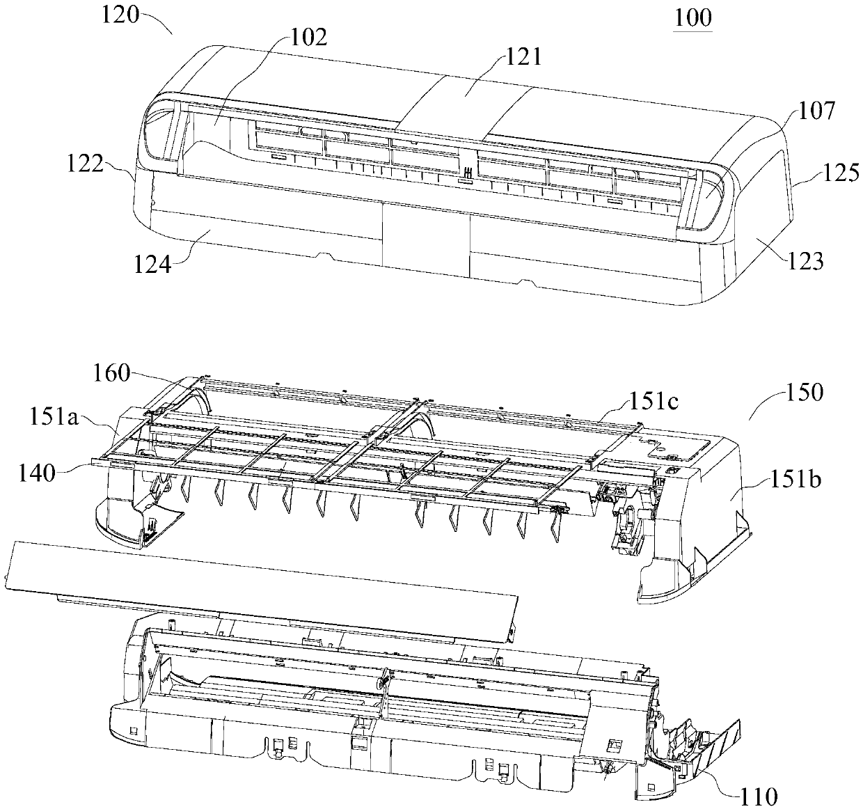 Air conditioner indoor unit and air conditioner