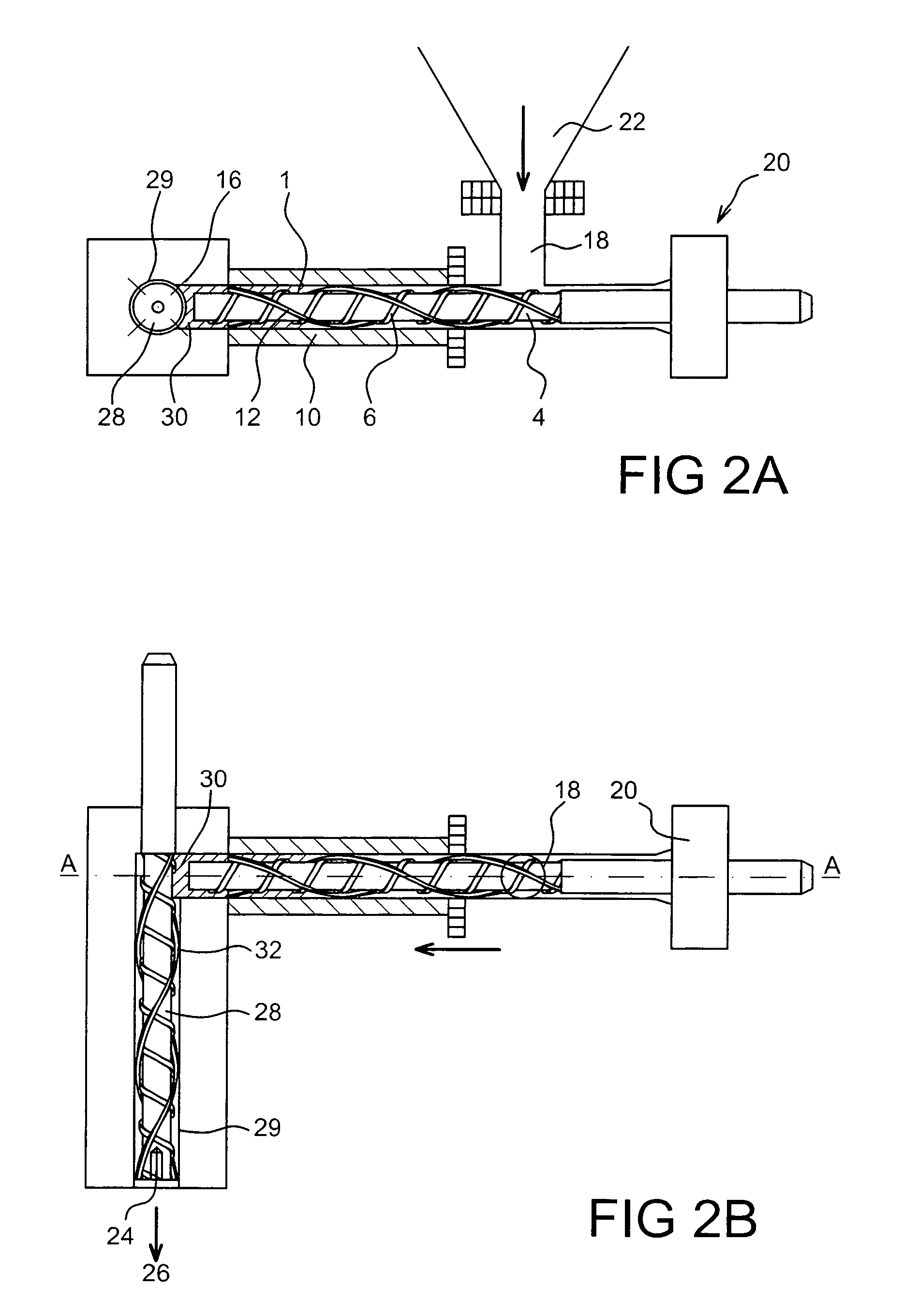 Feeding of a pressurised device with variable grain sizing solid