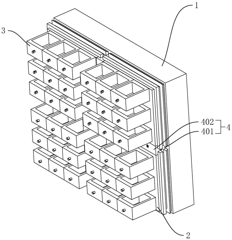 A green building curtain wall