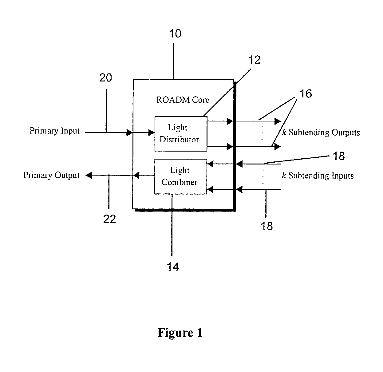 Multifunctional and reconfigurable optical node and optical network