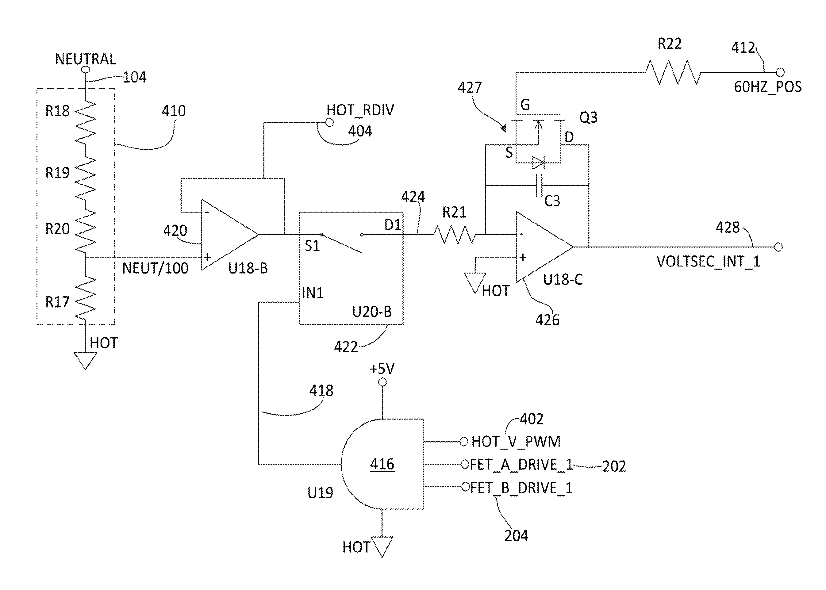 Flicker Compensation in Lighting Devices