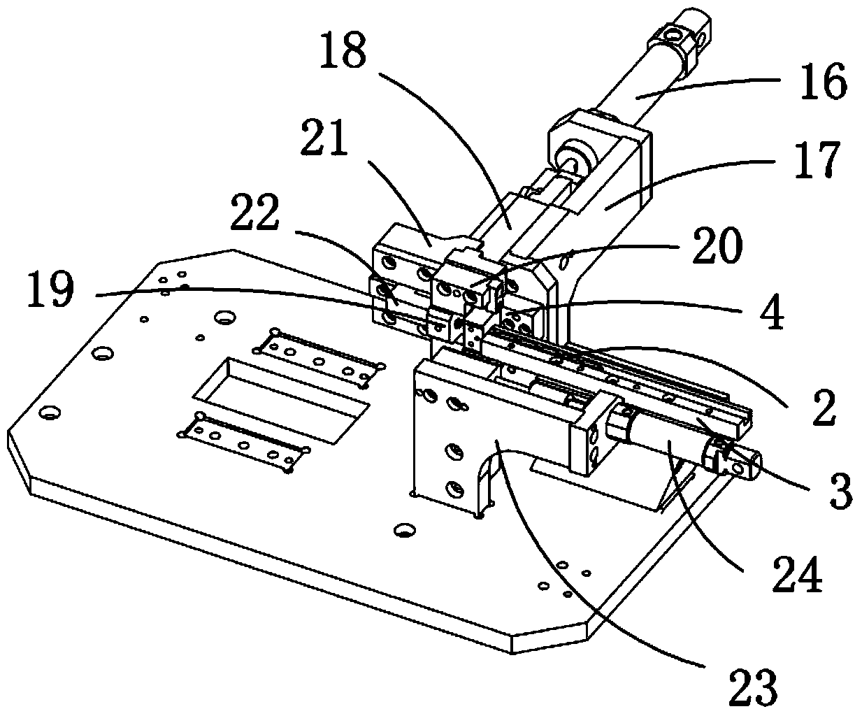 Material conveying mechanism