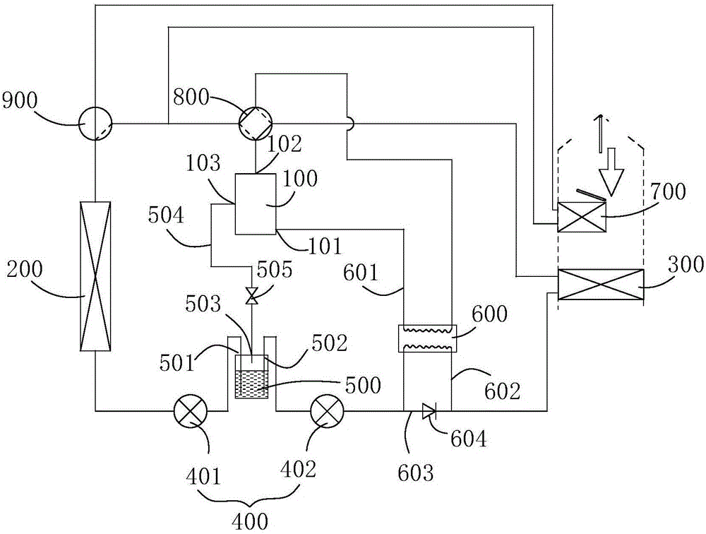 Electric car air conditioner system and electric car with same