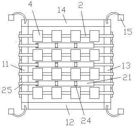 Photovoltaic power generation system of waterborne buoyancy tank