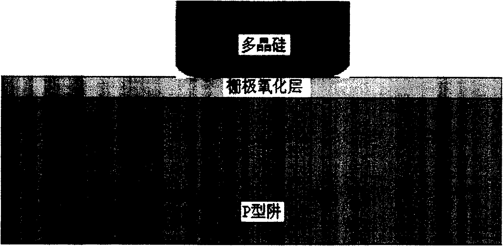 Method for making grid oxidizing layer