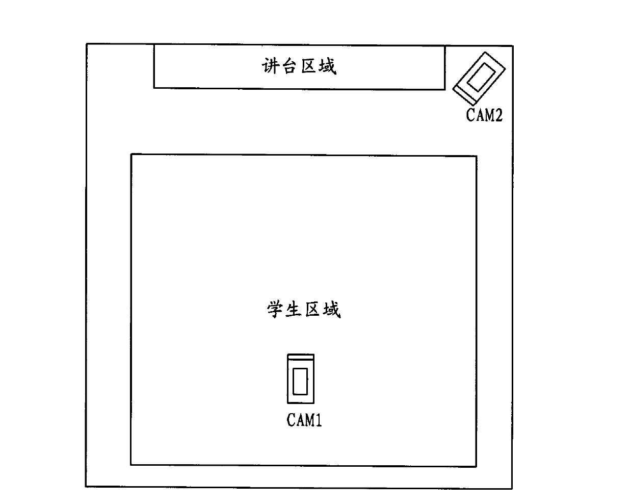 Video picture switching method, video picture switching system, recording and broadcasting server and video recording and broadcasting system