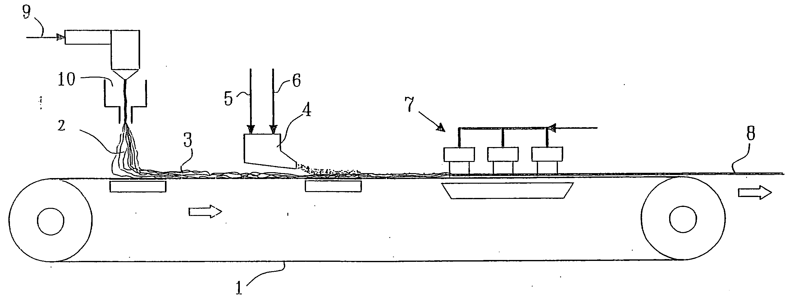 Hydroentangled nonwoven material