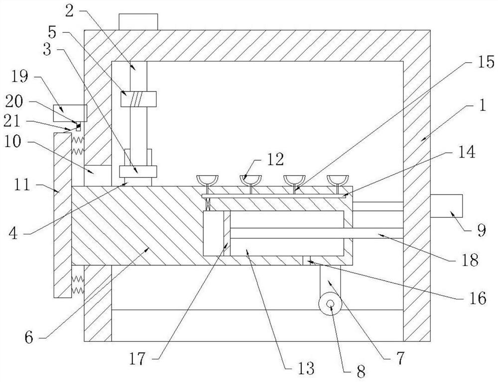 Plate burr removing device