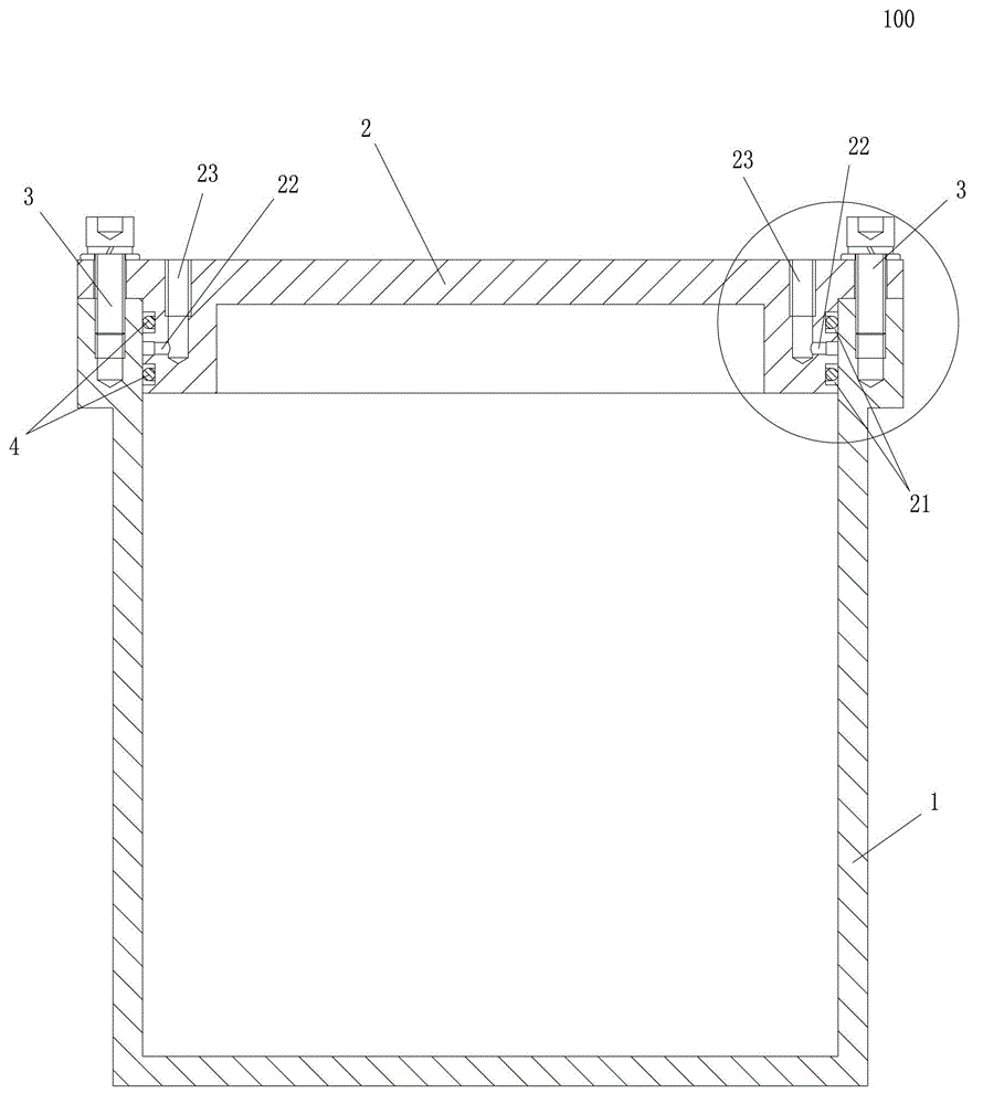 O-shaped sealing ring sealing pressure test method and its sealing device