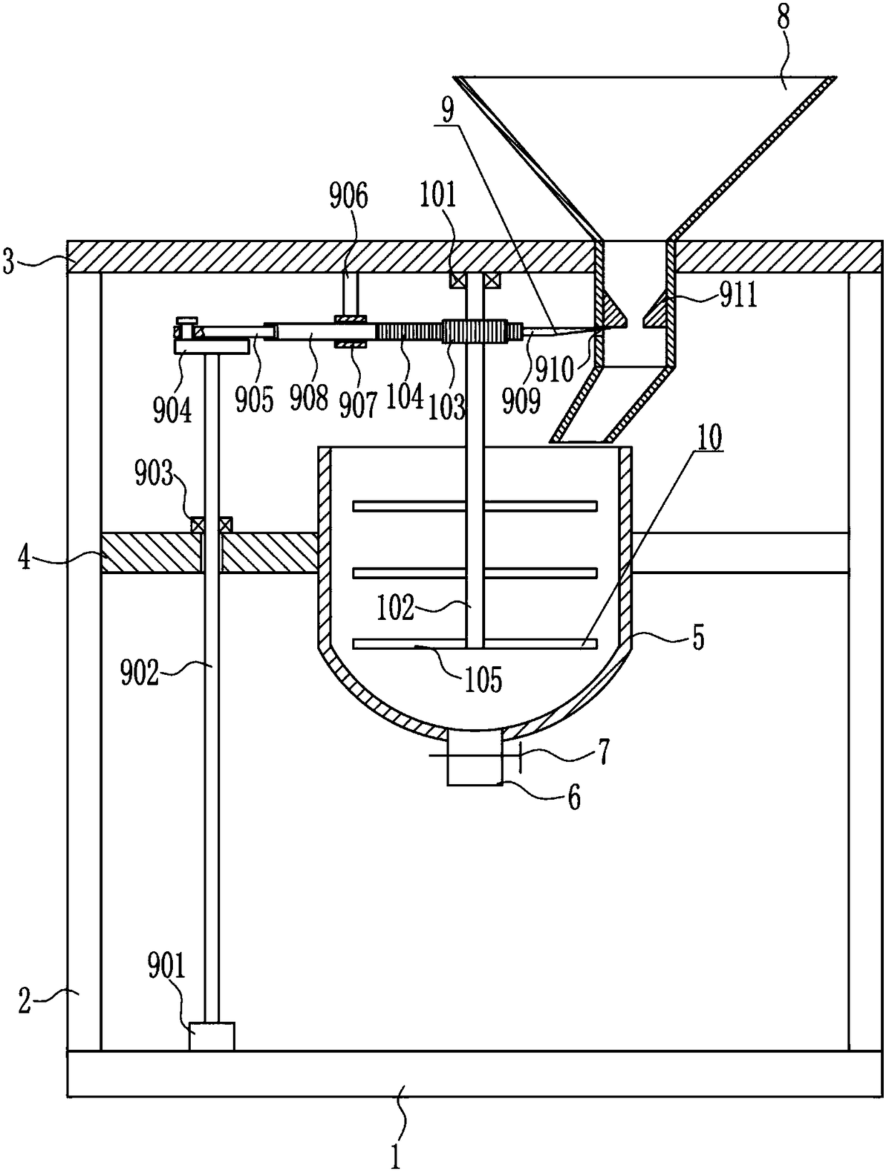 Aloe juice extraction equipment for cosmetics