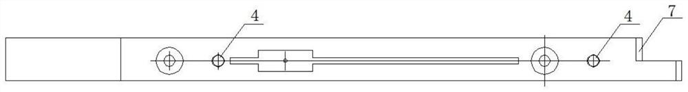 Anti-lifting combined type fixed slide way of sintering machine and manufacturing method of anti-lifting combined type fixed slide way