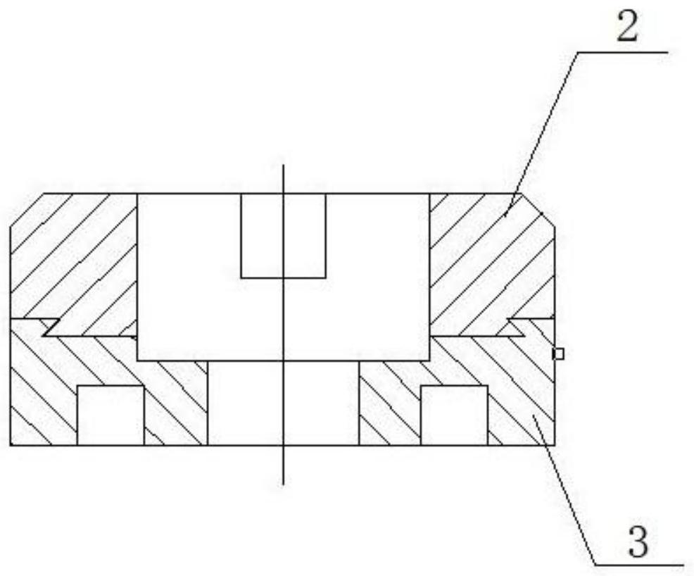 Anti-lifting combined type fixed slide way of sintering machine and manufacturing method of anti-lifting combined type fixed slide way