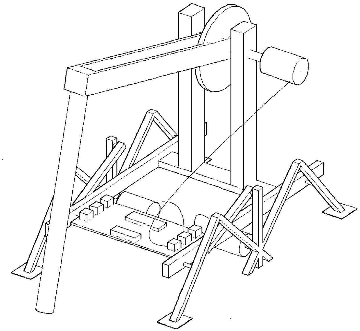 Concrete vibrating robot