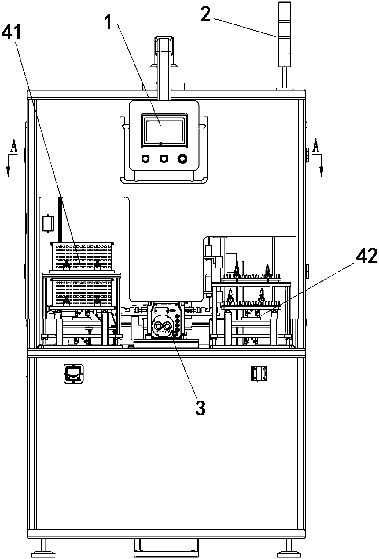 Intelligent flexible automatic assembly system for drill bit assembly