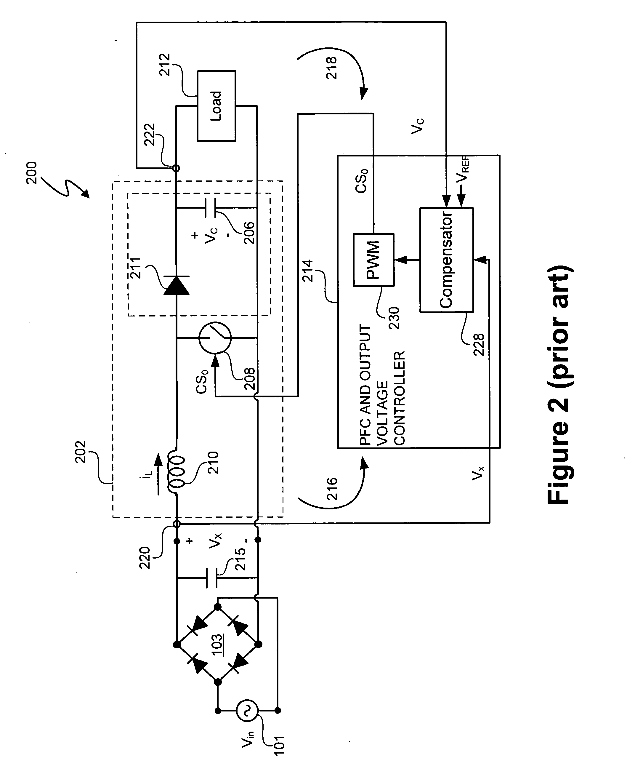 Power control system for current regulated light sources