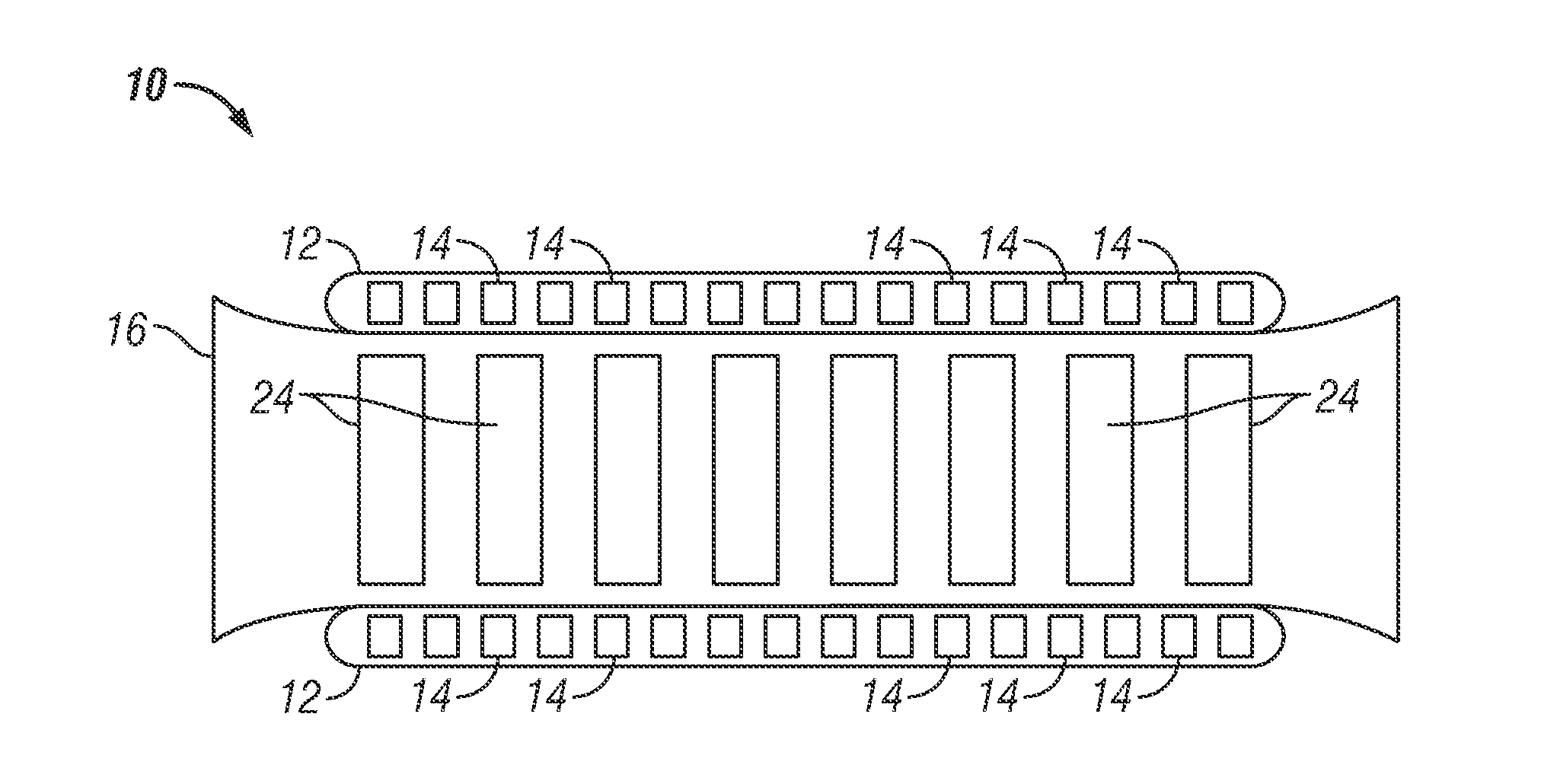 Microchannel heat exchanger fin