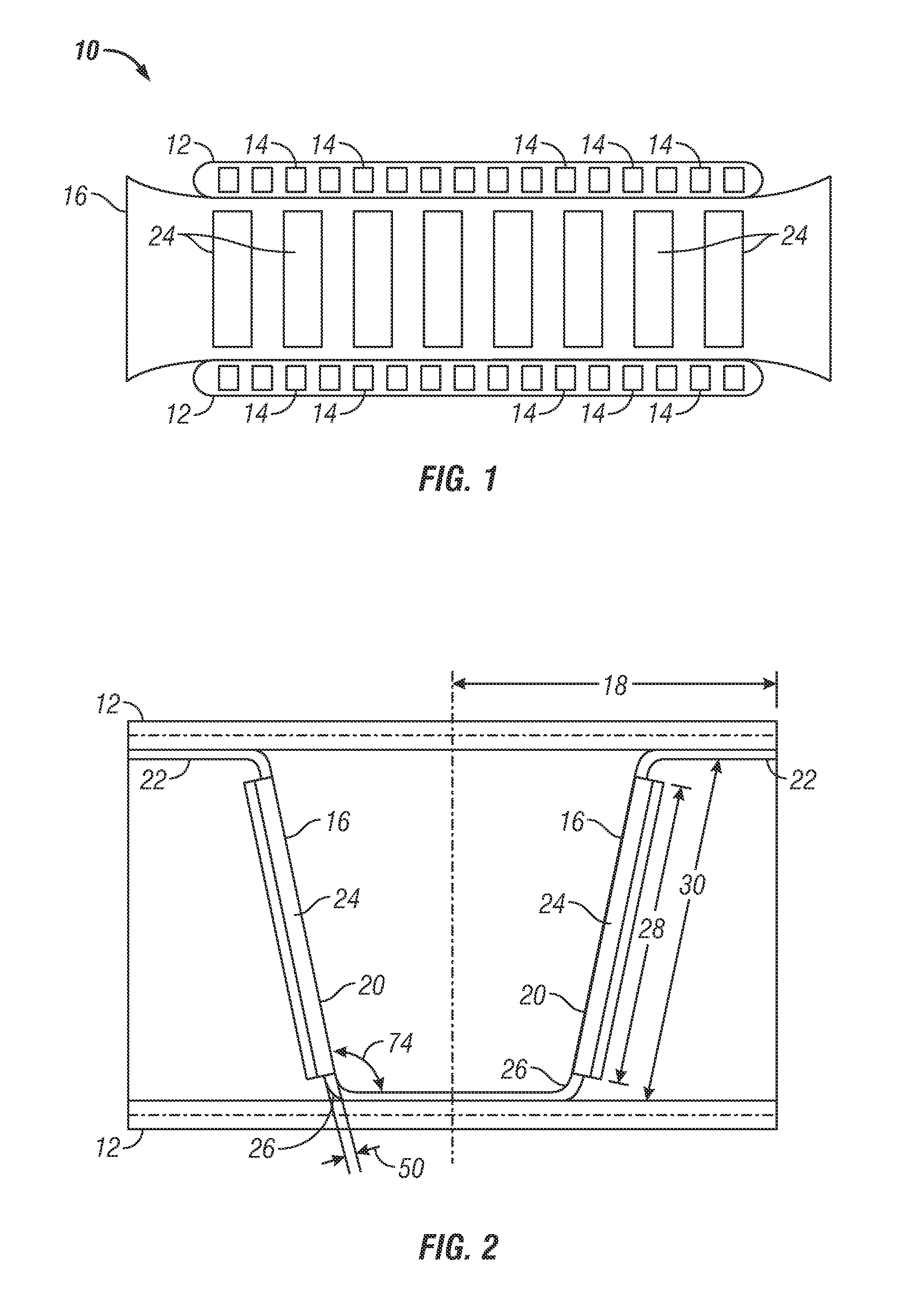 Microchannel heat exchanger fin