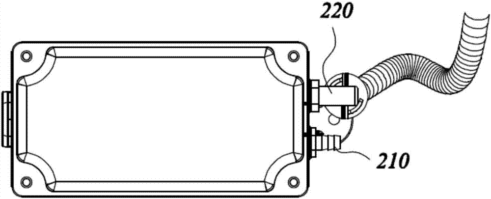 Vacuum pump exhaust pipe silencer and refrigerator