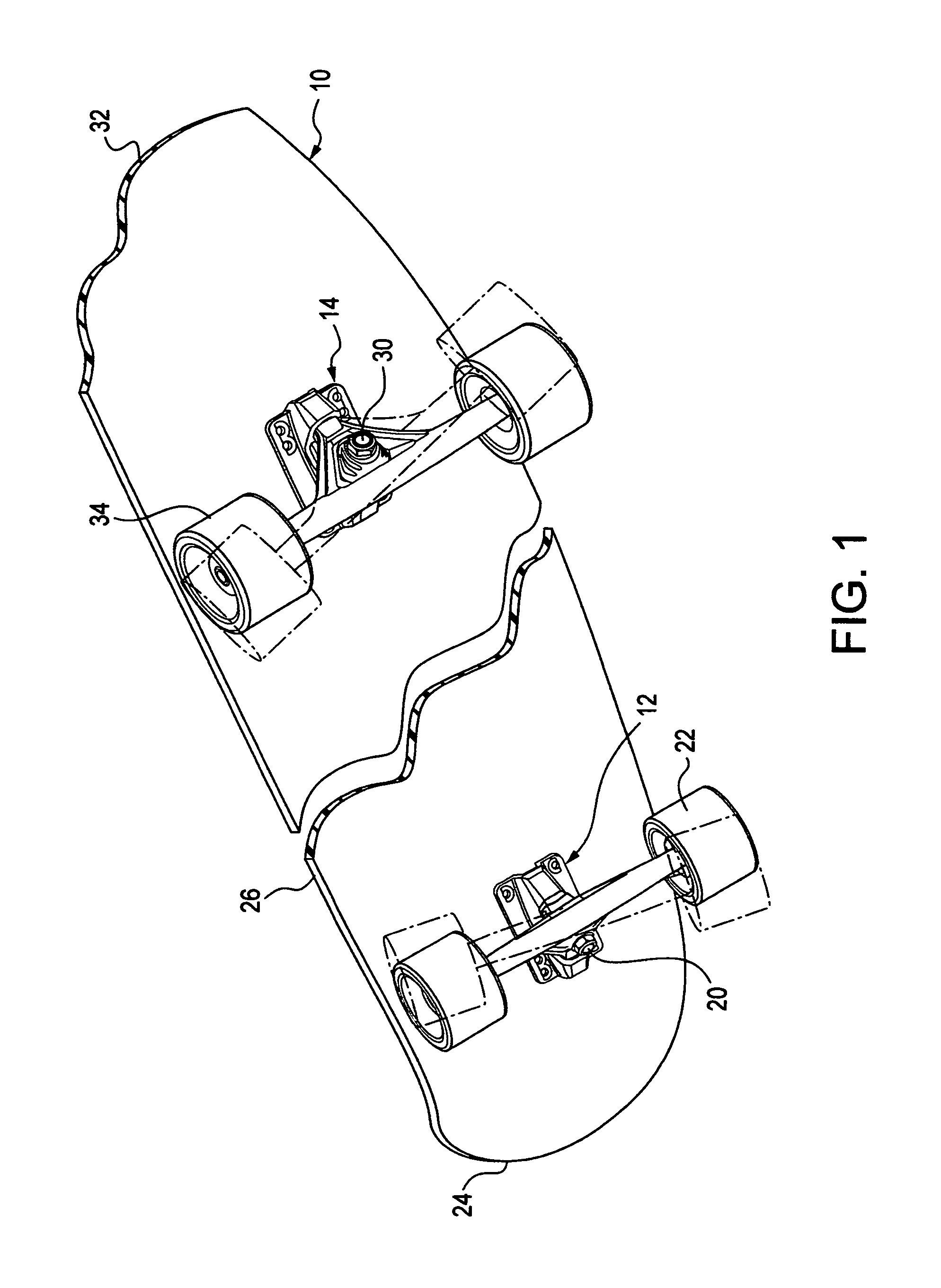 Truck and wheel bearing assembly