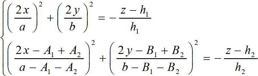 Coal and gas co-mining method based on mining fissure elliptic paraboloid zone