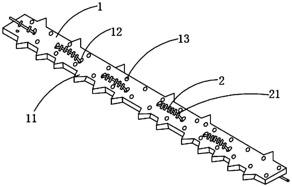 Artificial ligament and prosthesis fixing device comprising ligament