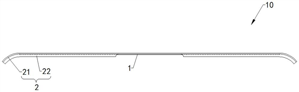 Electronic equipment, screen assembly, screen protection part and manufacturing method of screen protection part