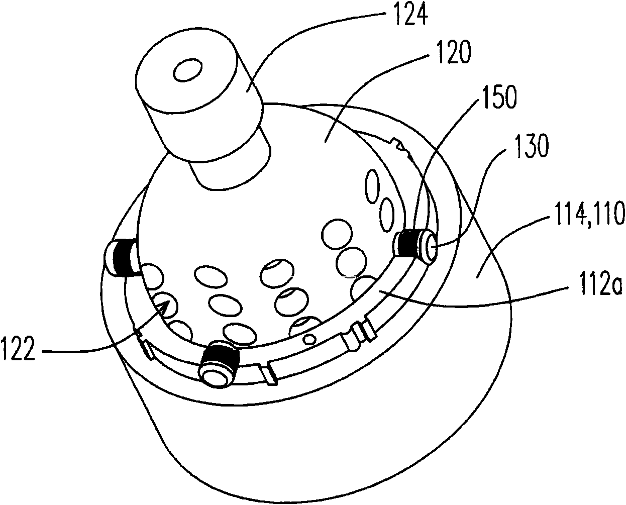 Pivoting device