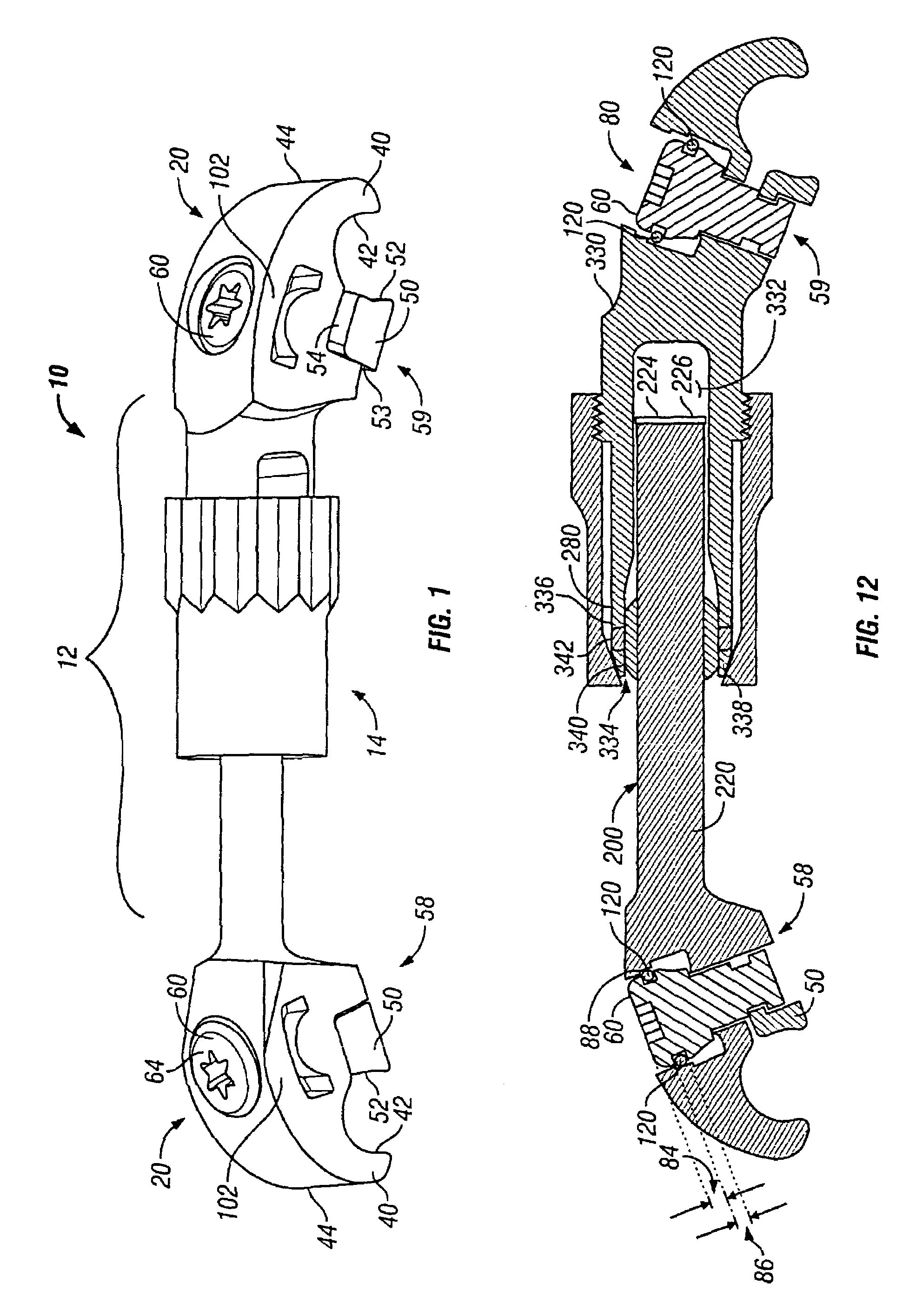 Crosslink for securing spinal rods