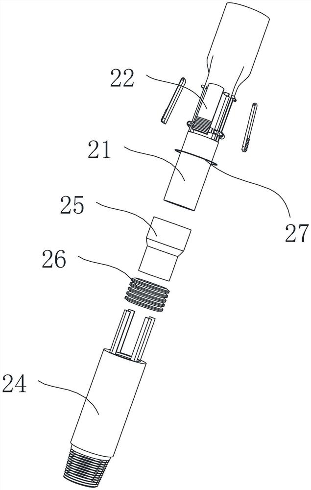 Casing centralizing device and centralizing method for well completion of horizontal well