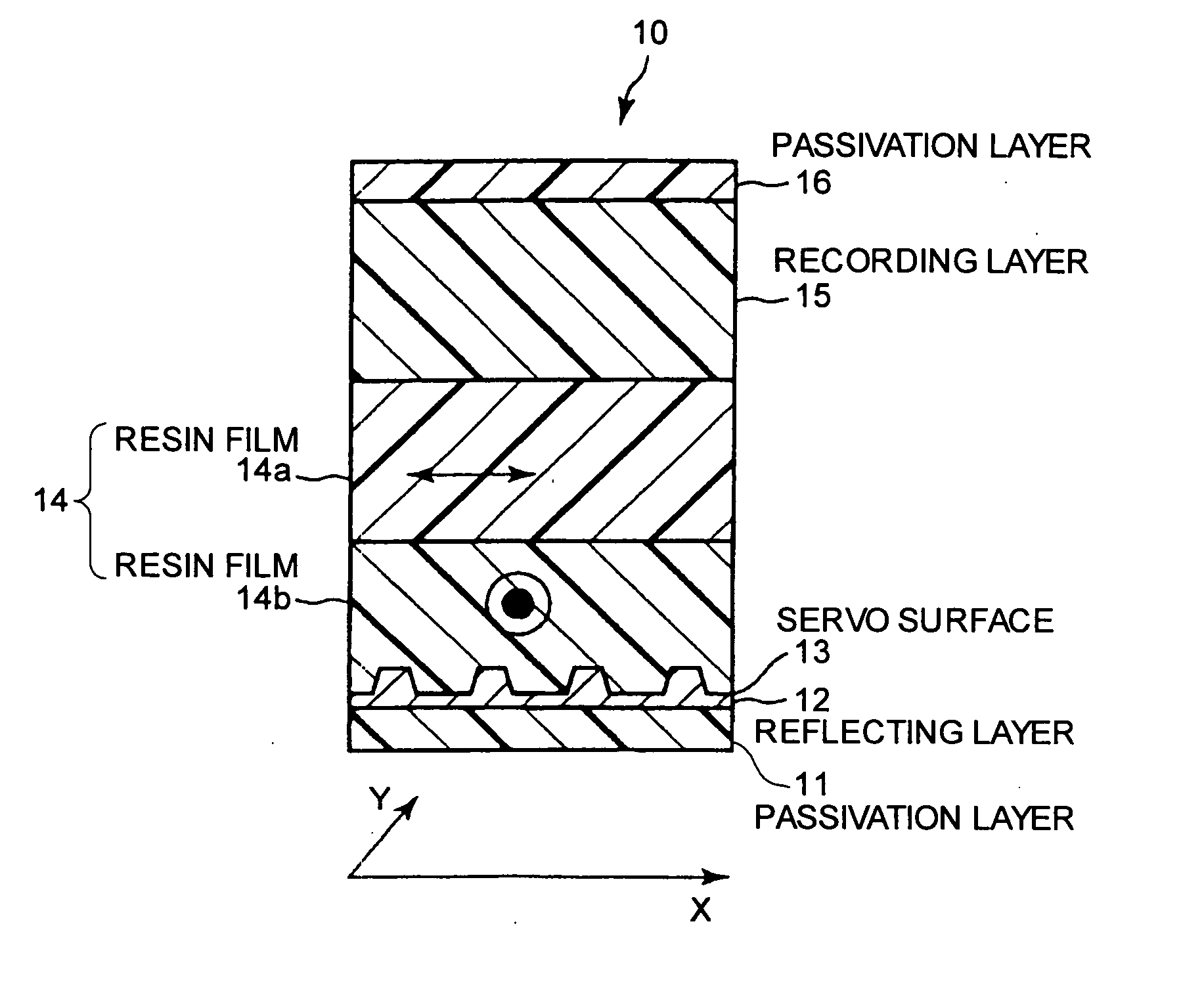 Holographic recording medium and holographic recording medium manufacturing method