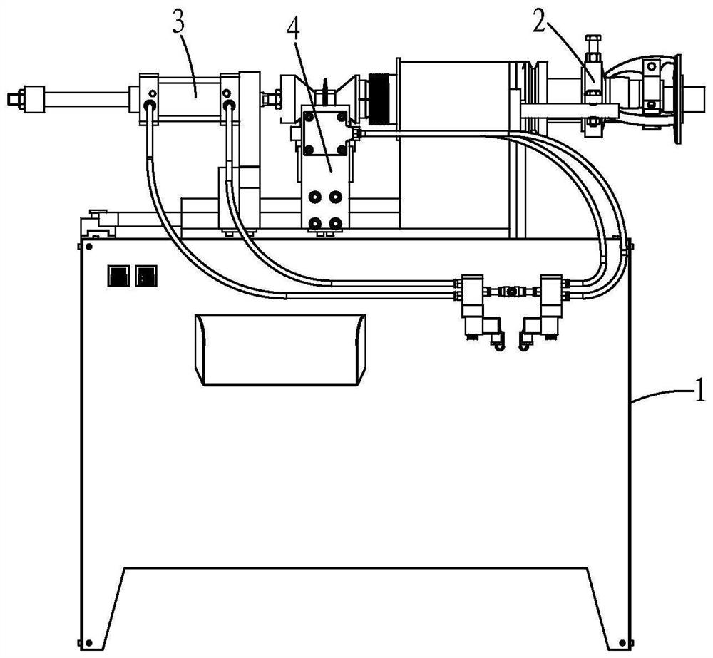 Semi-automatic channeling machine