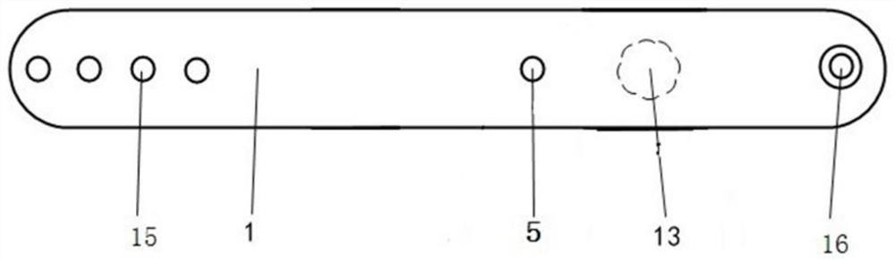 Radial artery puncture wound hemostat and operating method therefor