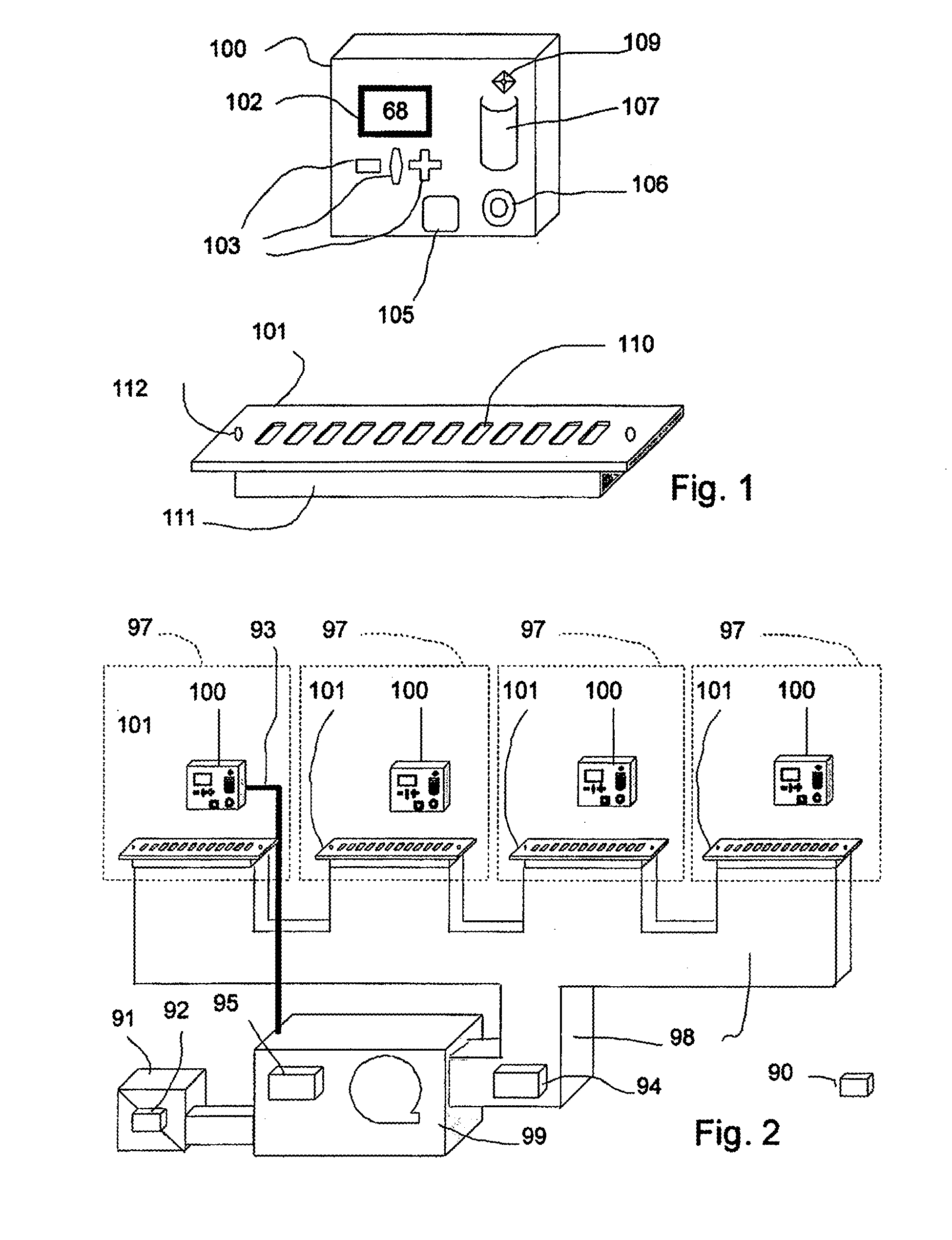 Shape memory alloy damper/register unit