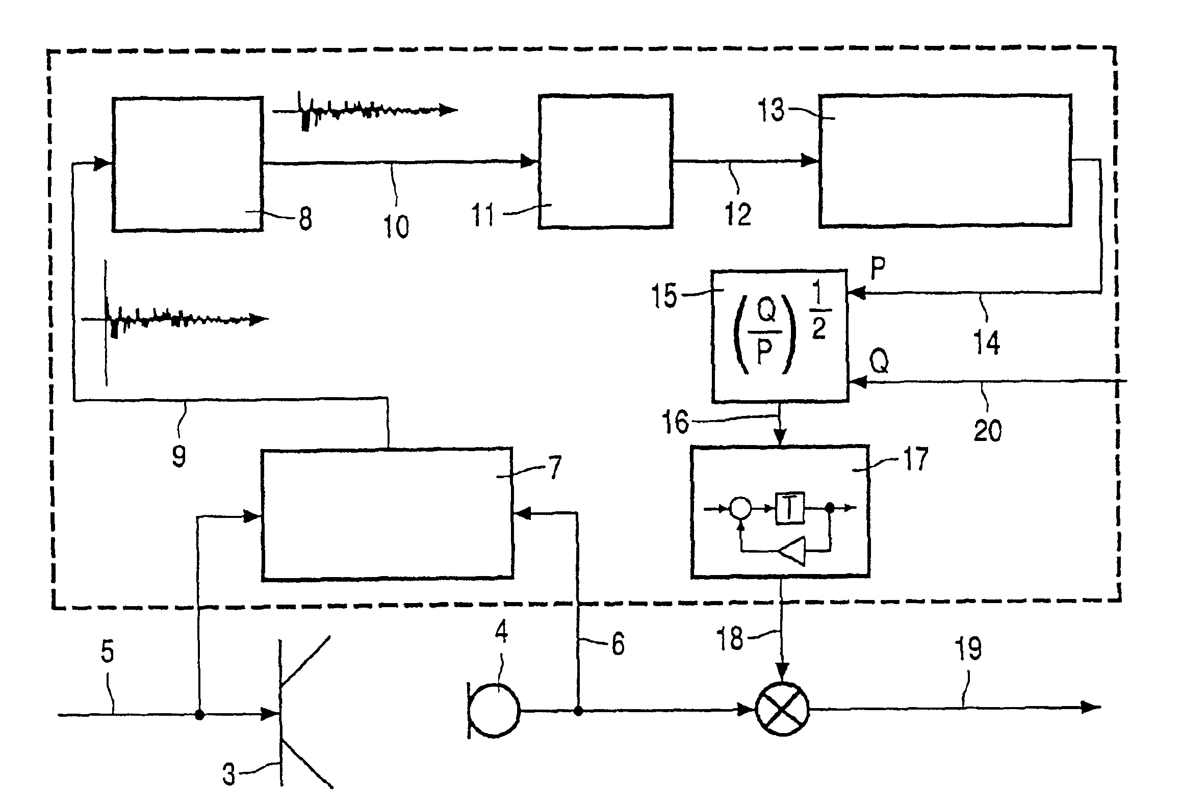 Device and method for calibration of a microphone