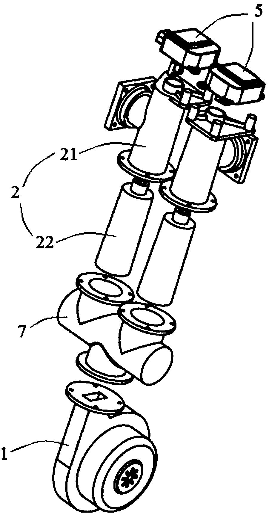 Air supply device and combined heat and power system