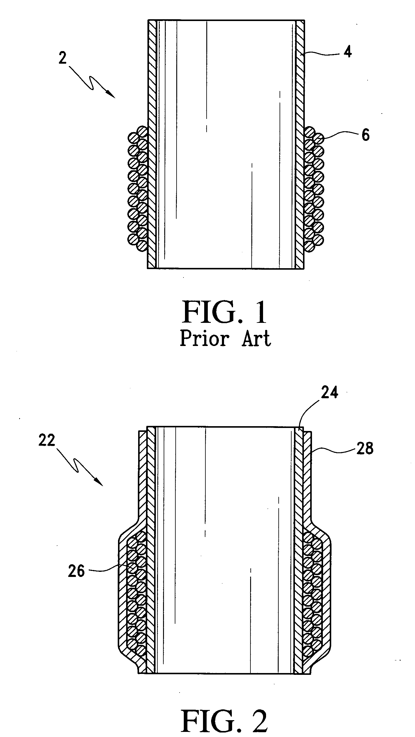 Armored voice coil assembly for use in high power loudspeaker applications