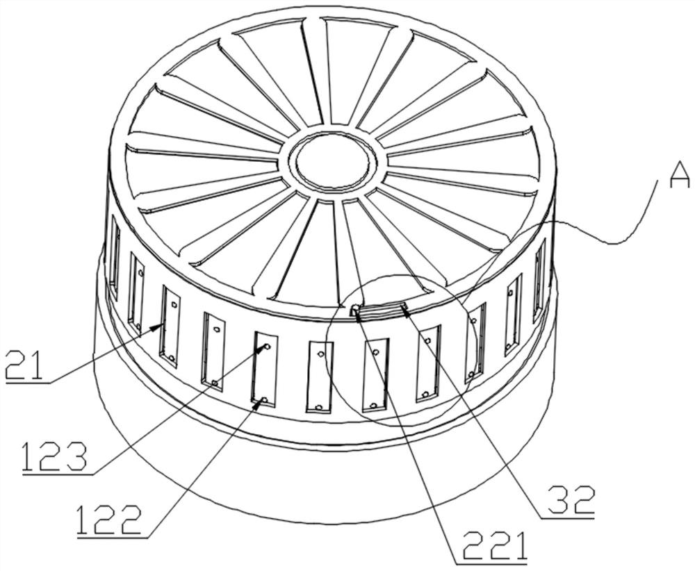 Energy-saving and environment-friendly desk fan