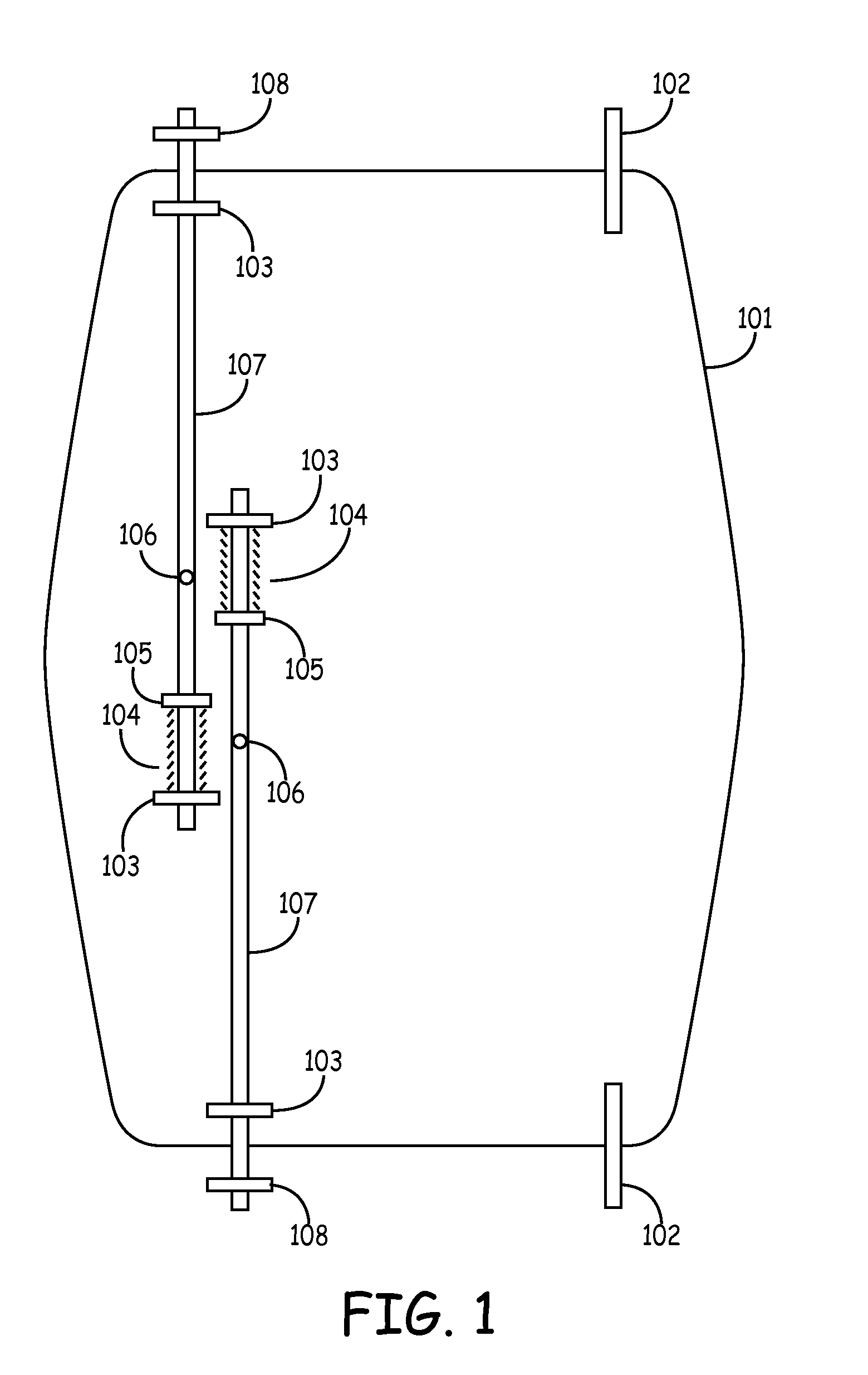 Kennel with automatically opening door