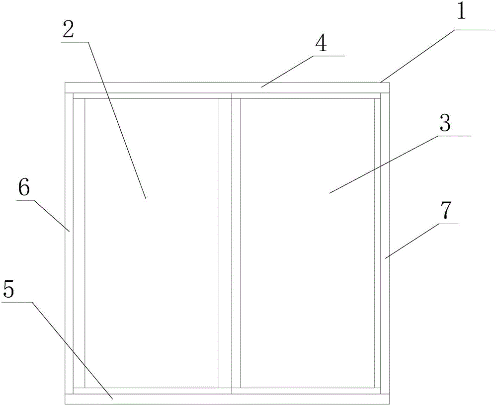 Translation window with invisible anti-theft net