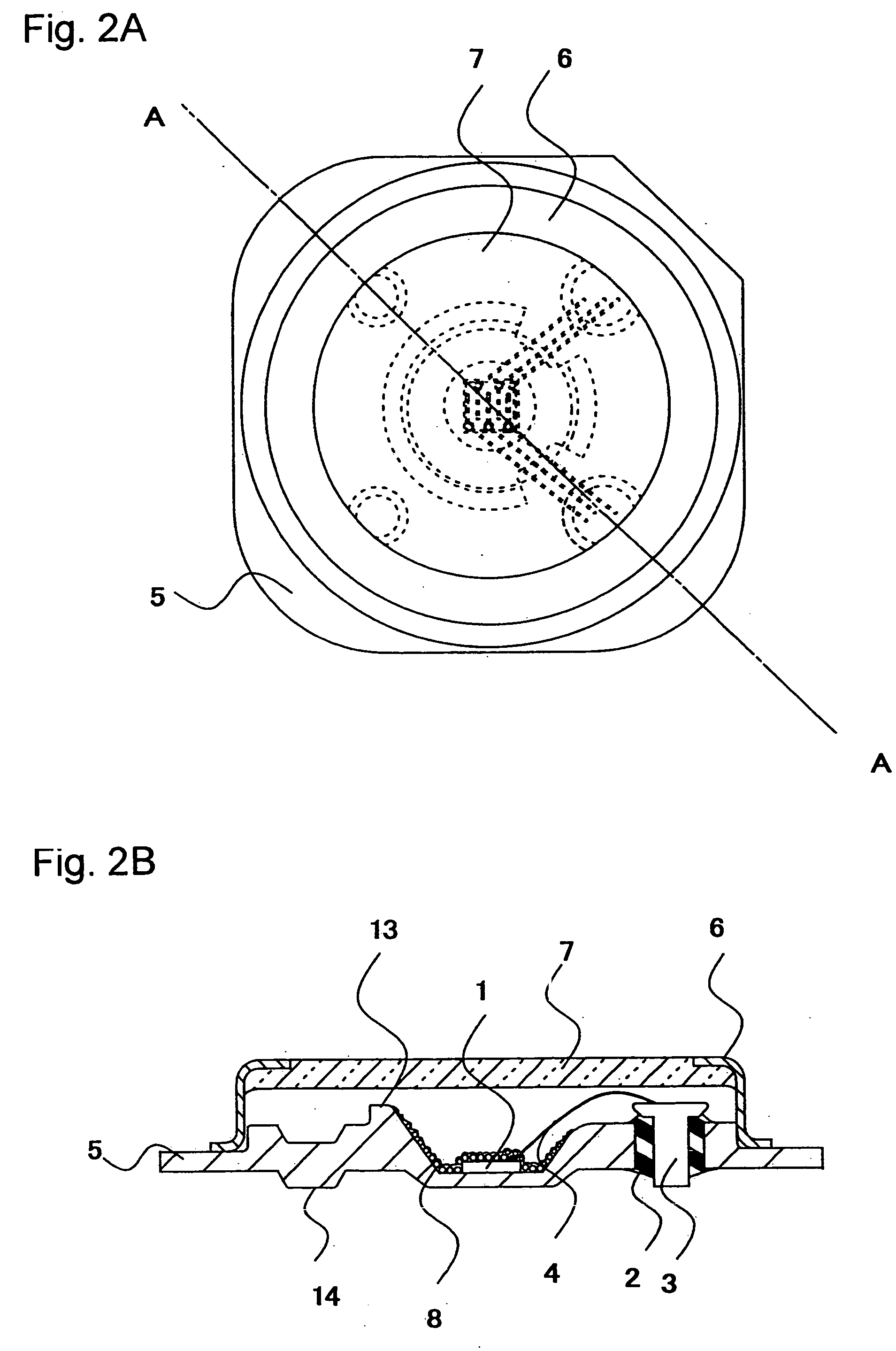 Light emitting device using fluorescent substance