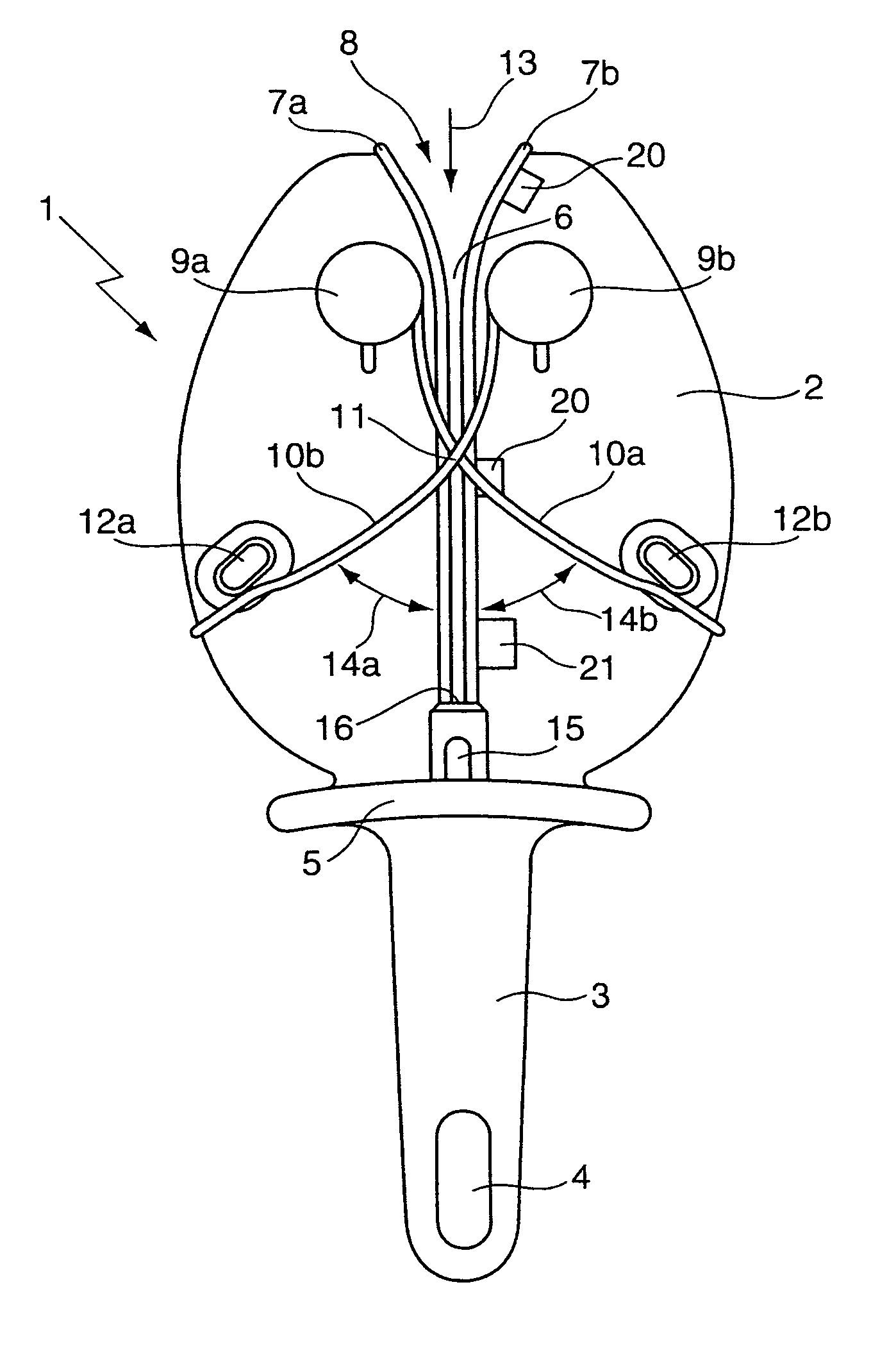 Sharpening device for knife blades